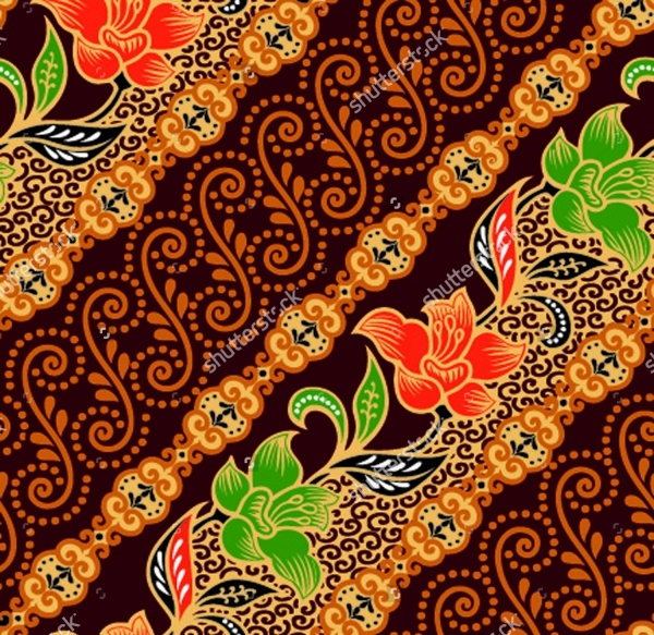 Detail Background Powerpoint Motif Batik Nomer 39