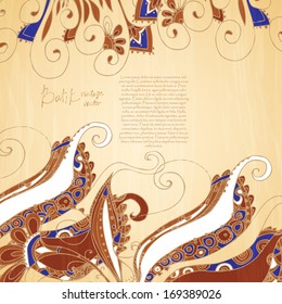 Detail Background Powerpoint Motif Batik Nomer 56