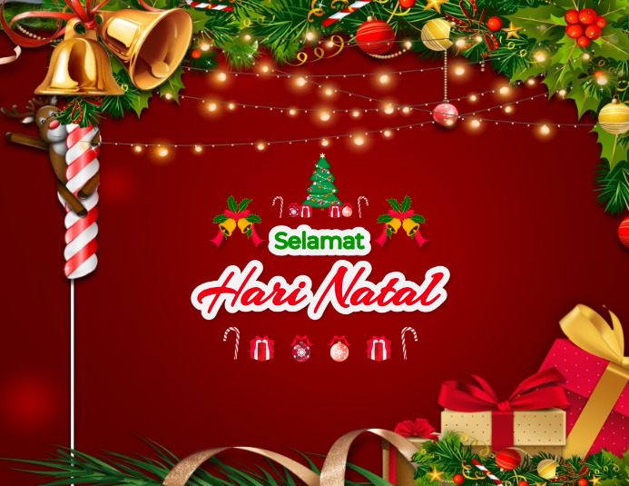 Detail Background Powerpoint Natal Nomer 40