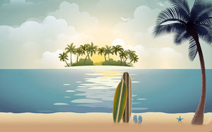 Detail Background Powerpoint Pantai Nomer 3