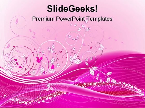 Detail Background Powerpoint Pink Nomer 49