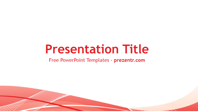 Detail Background Powerpoint Red Nomer 10