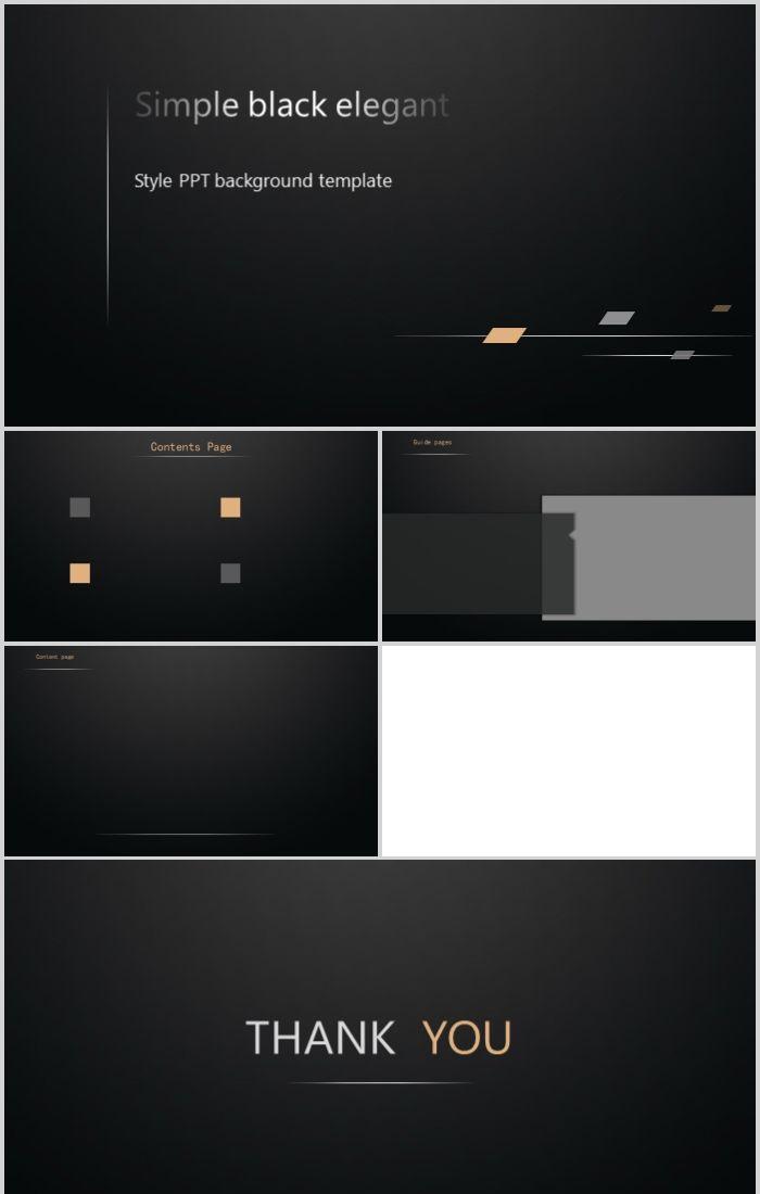 Detail Background Powerpoint Simple Elegant Nomer 46