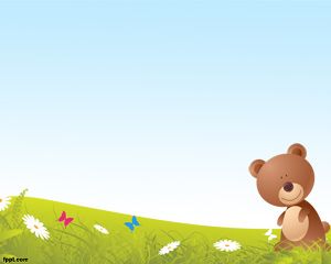 Detail Background Powerpoint Teddy Bear Nomer 9