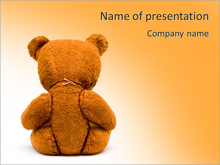 Detail Background Powerpoint Teddy Bear Nomer 12