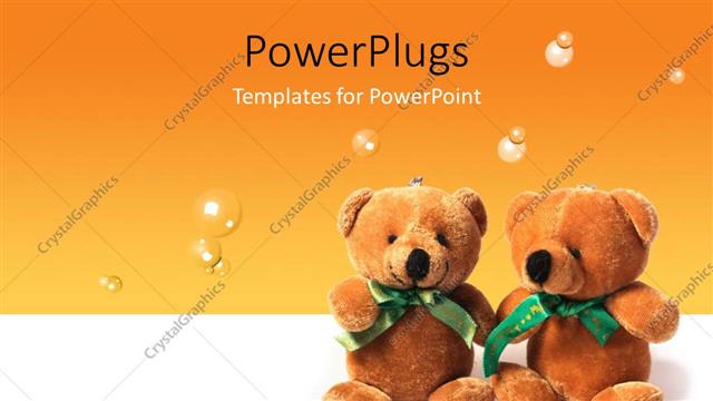 Detail Background Powerpoint Teddy Bear Nomer 16