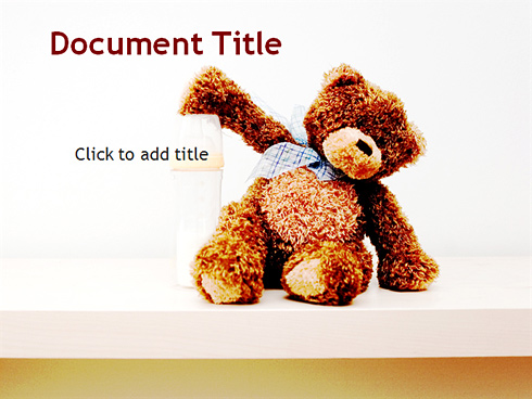 Detail Background Powerpoint Teddy Bear Nomer 25