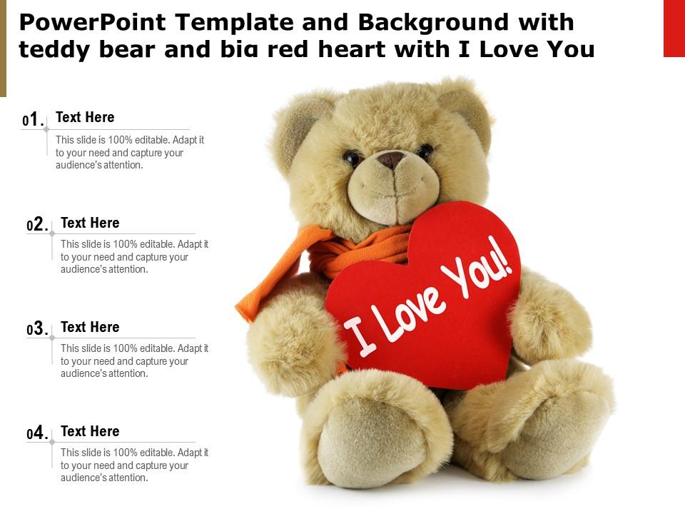 Detail Background Powerpoint Teddy Bear Nomer 27