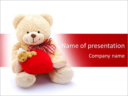 Detail Background Powerpoint Teddy Bear Nomer 8