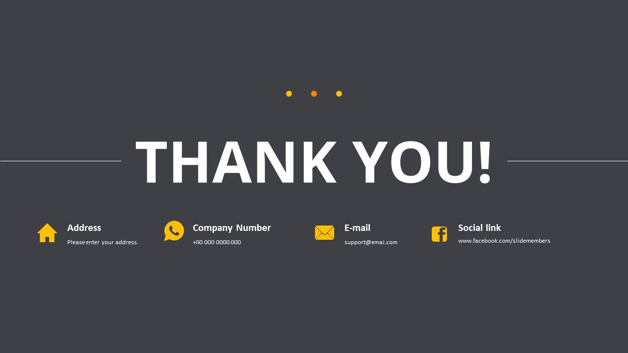 Detail Background Powerpoint Thank You Nomer 2