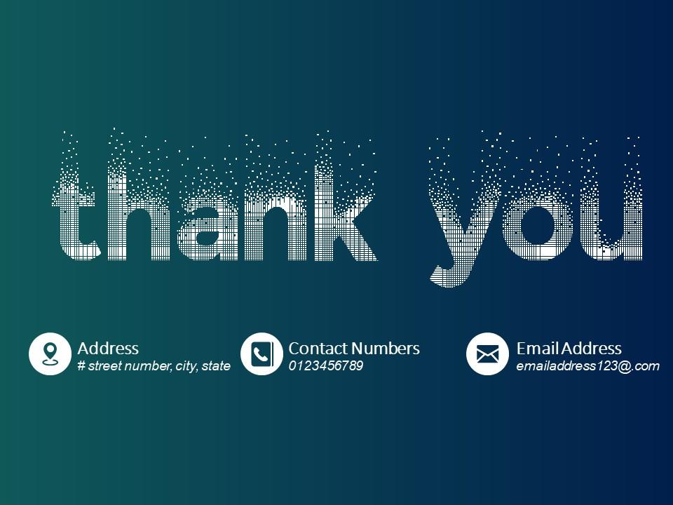 Detail Background Powerpoint Thank You Nomer 36