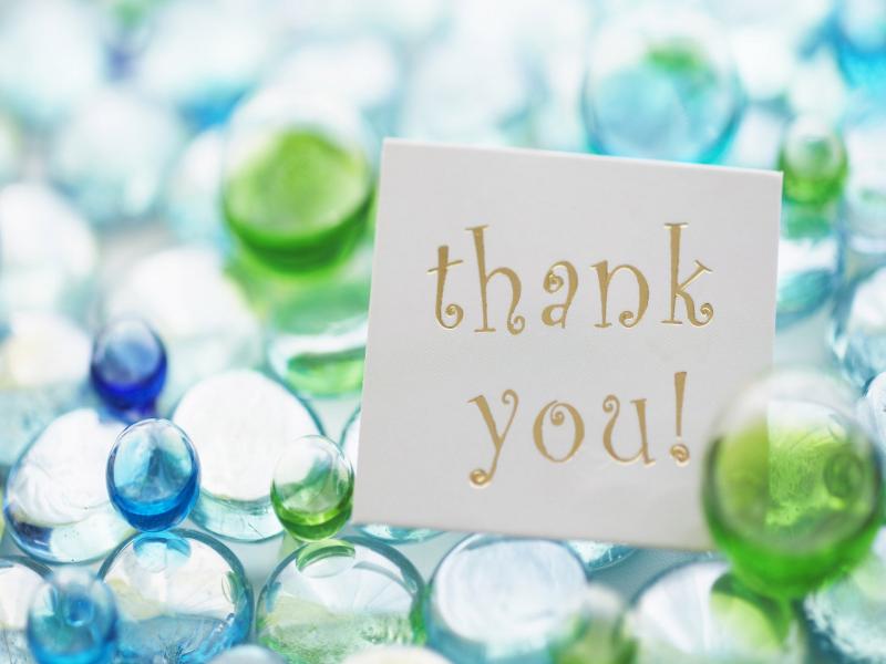 Detail Background Powerpoint Thank You Nomer 46