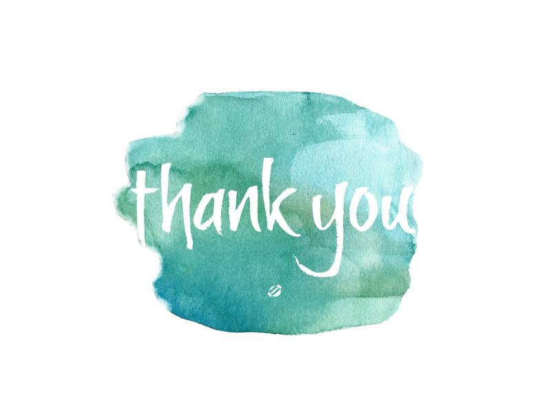 Detail Background Powerpoint Thank You Nomer 49