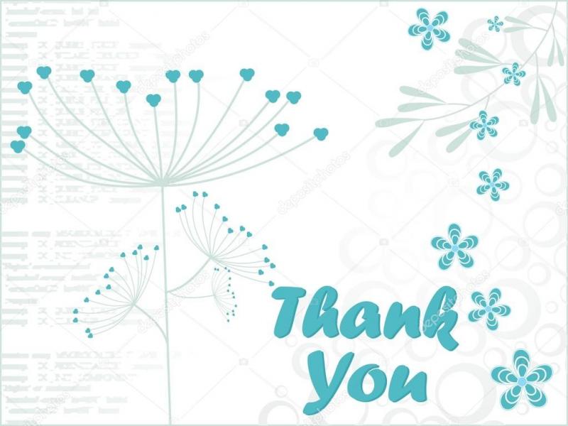 Detail Background Powerpoint Thank You Nomer 52