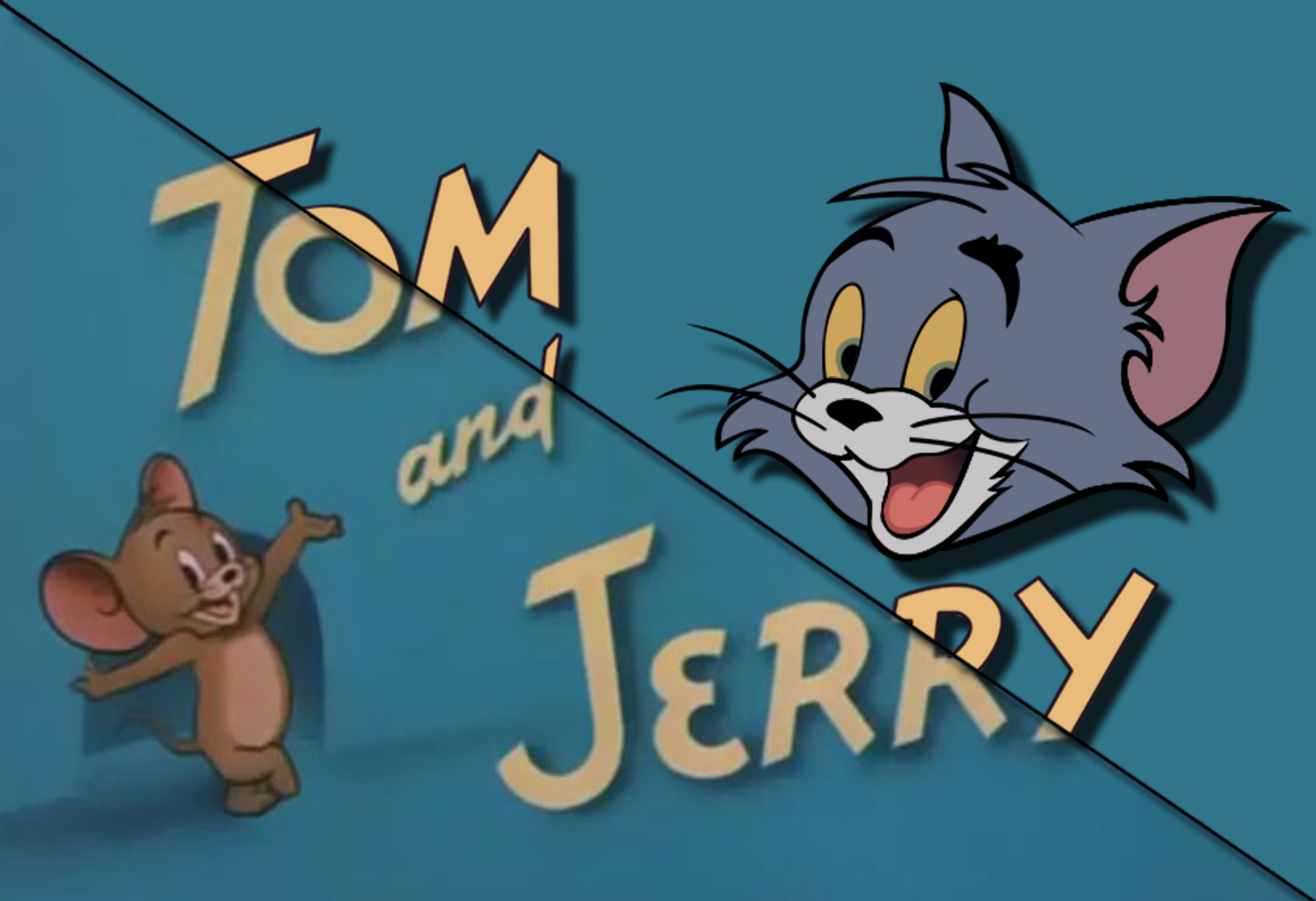 Detail Background Powerpoint Tom And Jerry Nomer 32