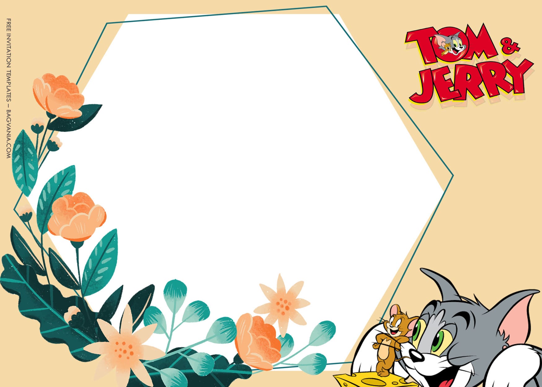 Detail Background Powerpoint Tom And Jerry Nomer 50