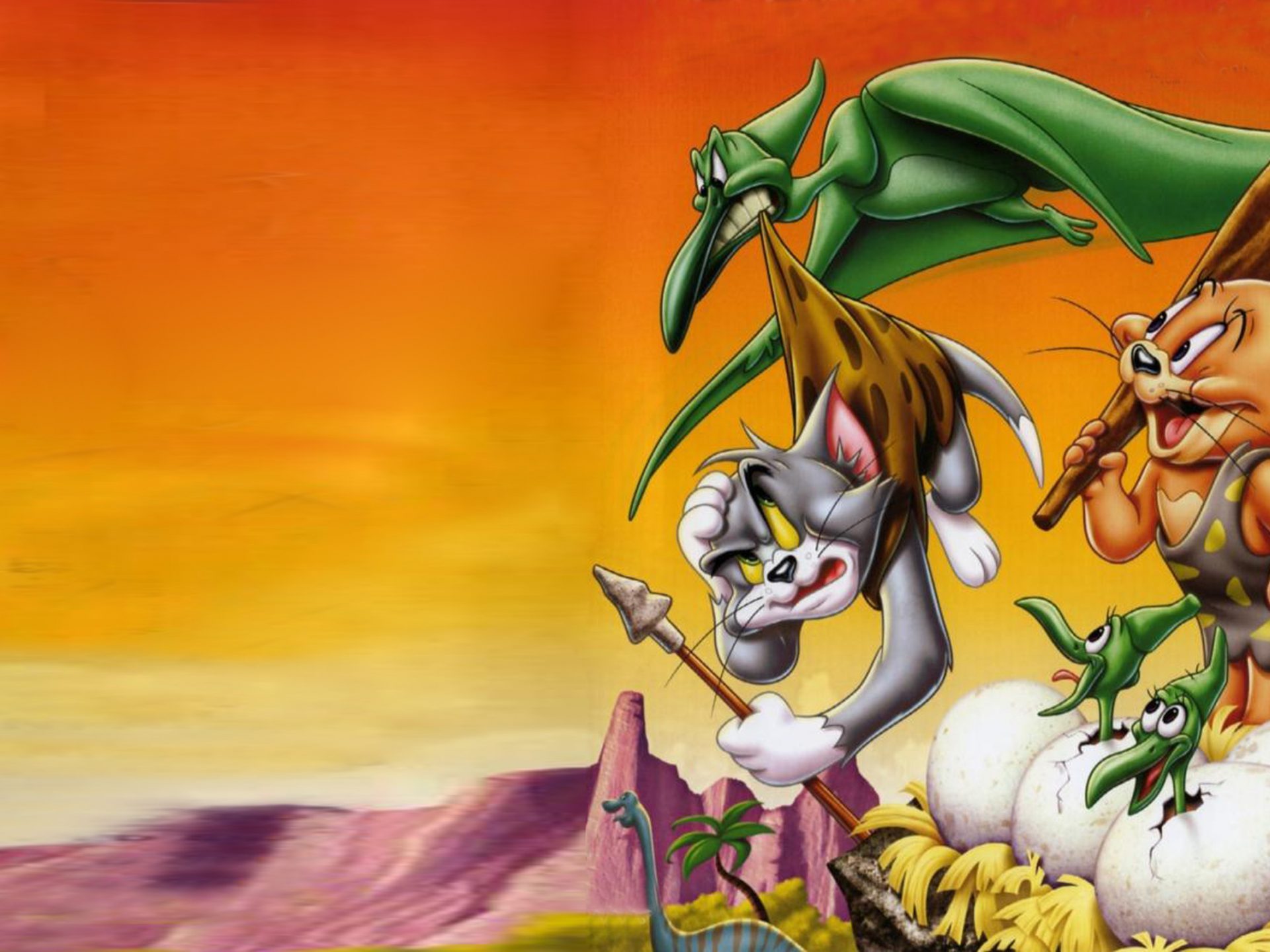 Detail Background Powerpoint Tom And Jerry Nomer 52