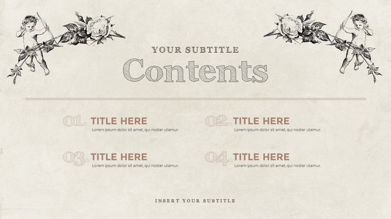 Detail Background Powerpoint Vintage Nomer 30