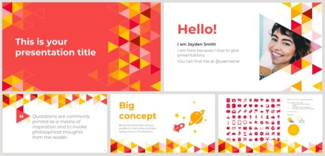 Detail Background Powerpoint Warna Merah Nomer 41