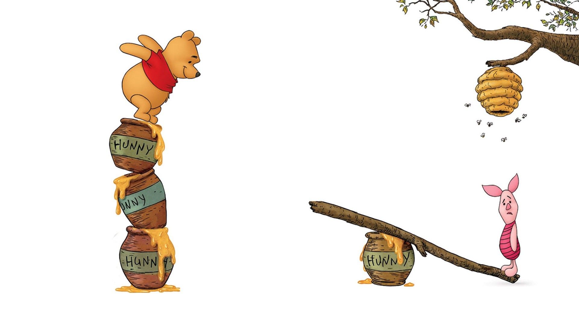 Download Background Powerpoint Winnie The Pooh Nomer 23