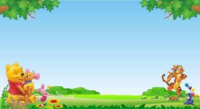 Detail Background Powerpoint Winnie The Pooh Nomer 4