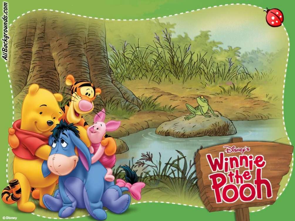 Detail Background Powerpoint Winnie The Pooh Bergerak Nomer 12