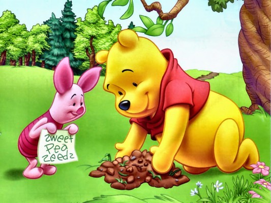 Detail Background Powerpoint Winnie The Pooh Bergerak Nomer 19