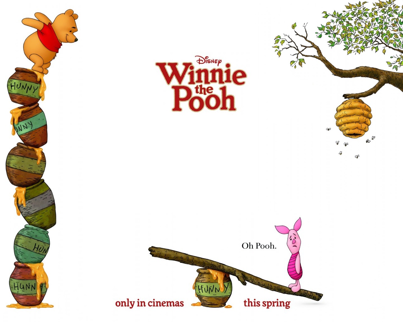 Detail Background Powerpoint Winnie The Pooh Bergerak Nomer 21