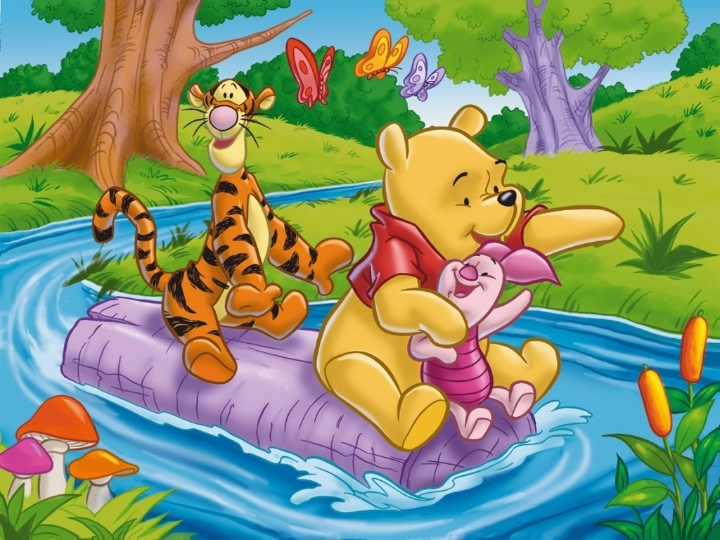 Detail Background Powerpoint Winnie The Pooh Bergerak Nomer 7