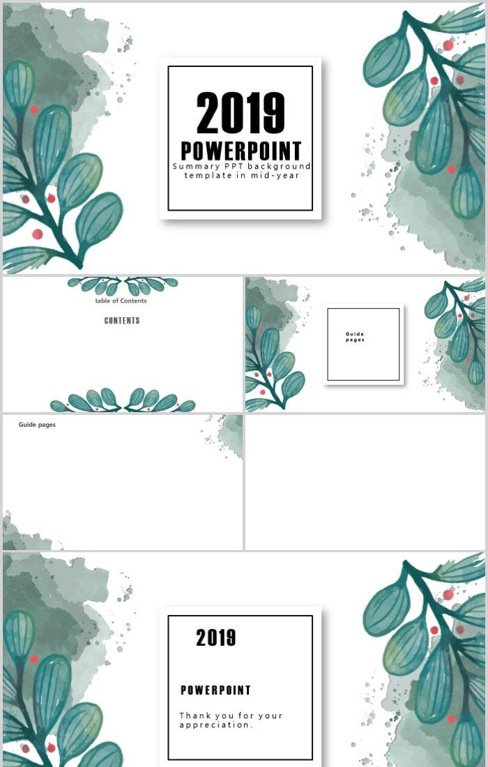 Detail Background Ppt 2019 Nomer 53