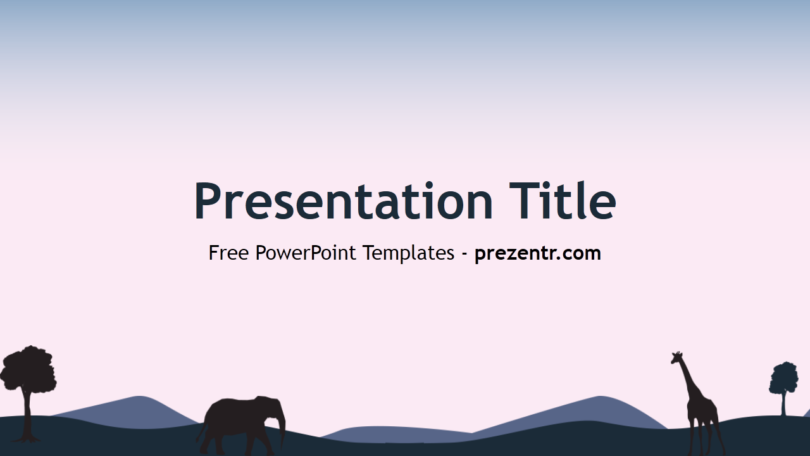 Detail Background Ppt Animals Nomer 15