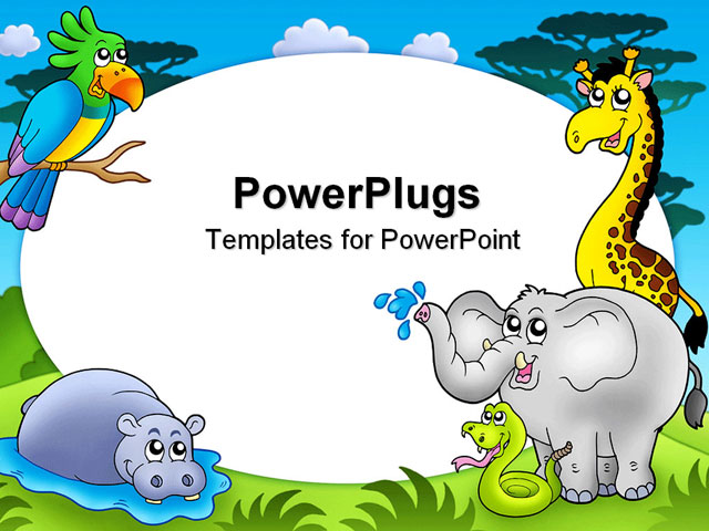 Detail Background Ppt Animals Nomer 17