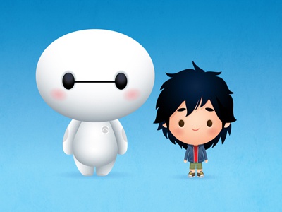 Detail Background Ppt Baymax Nomer 33