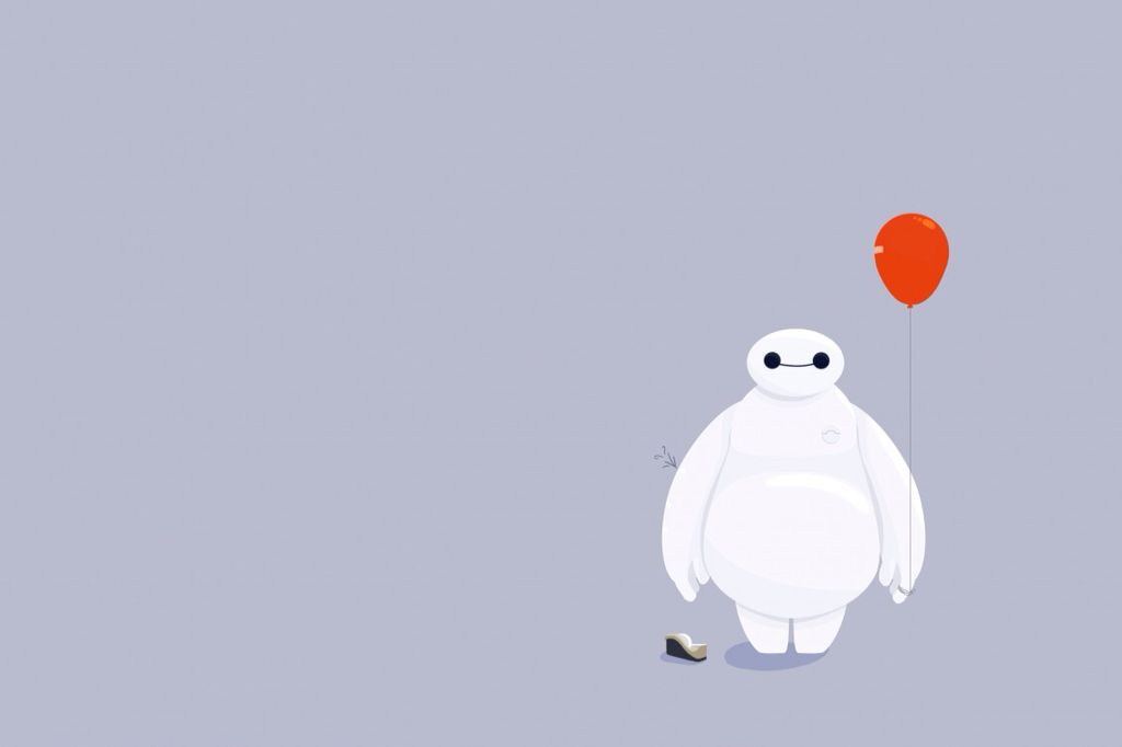 Detail Background Ppt Baymax Nomer 5