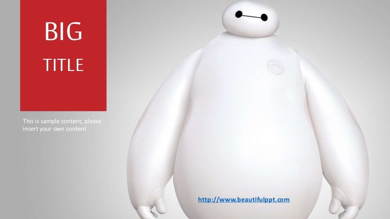 Detail Background Ppt Baymax Nomer 50