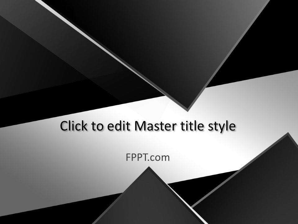 Detail Background Ppt Black Nomer 6