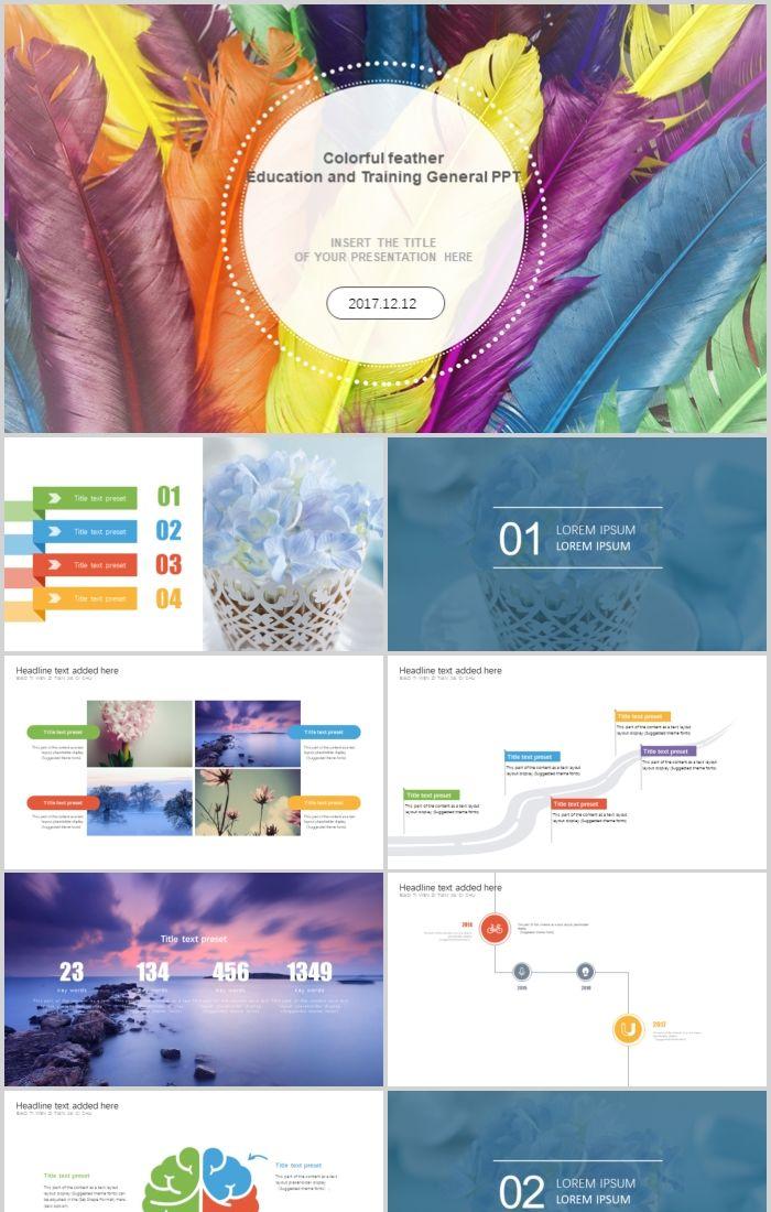 Detail Background Ppt Bulu Nomer 44