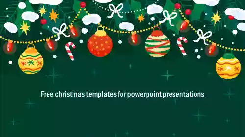 Detail Background Ppt Christmas Nomer 39