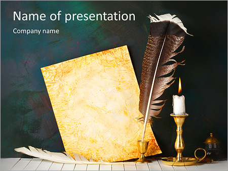 Detail Background Ppt Feather Nomer 34