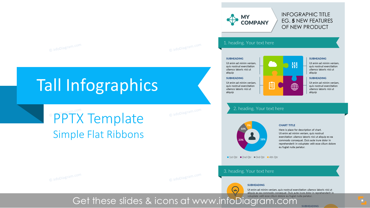 Detail Background Ppt Flat Nomer 36