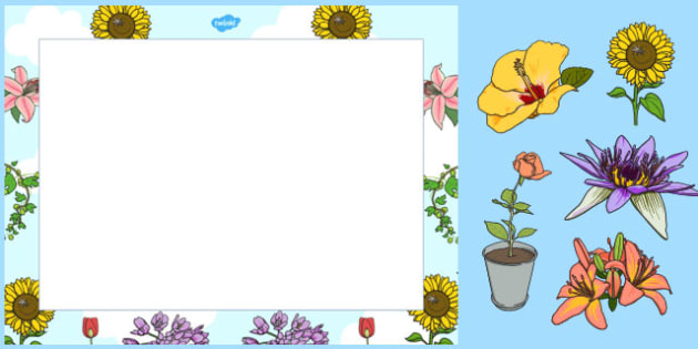 Detail Background Ppt Flower Nomer 16