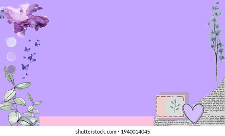 Detail Background Ppt Flower Nomer 32