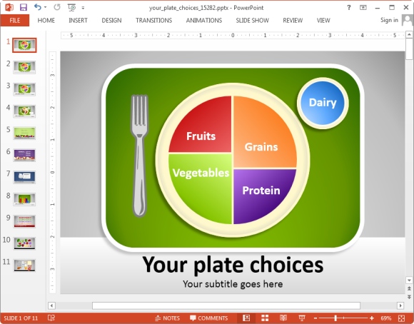 Detail Background Ppt Gizi Nomer 15