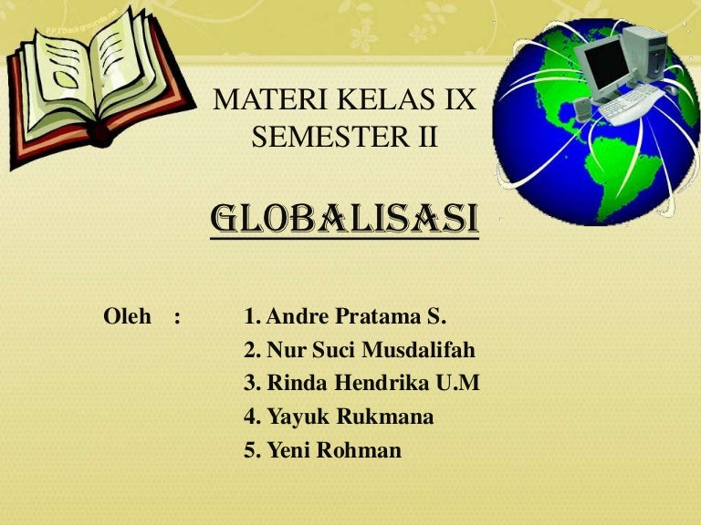 Detail Background Ppt Globalisasi Nomer 23