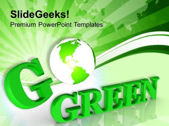 Detail Background Ppt Go Green Nomer 27