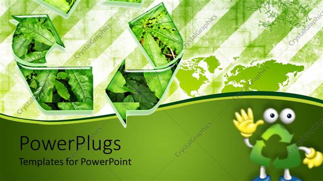 Detail Background Ppt Go Green Nomer 39