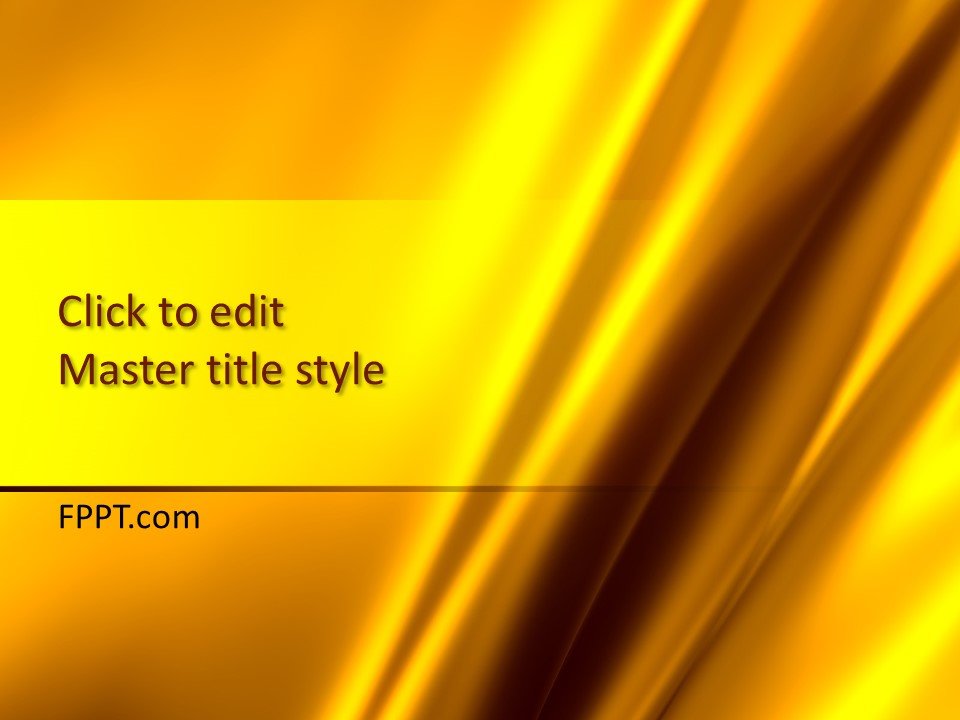 Detail Background Ppt Gold Nomer 3