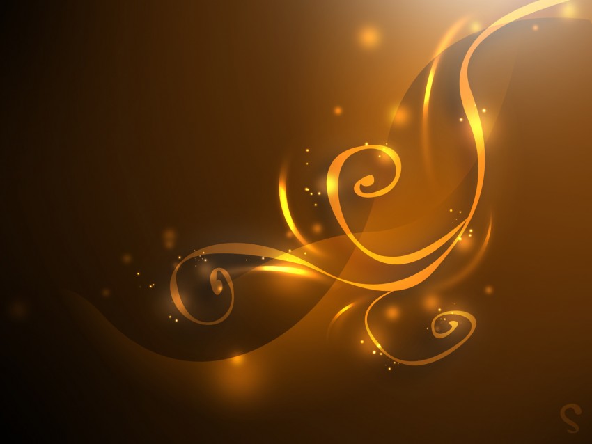 Detail Background Ppt Gold Nomer 23
