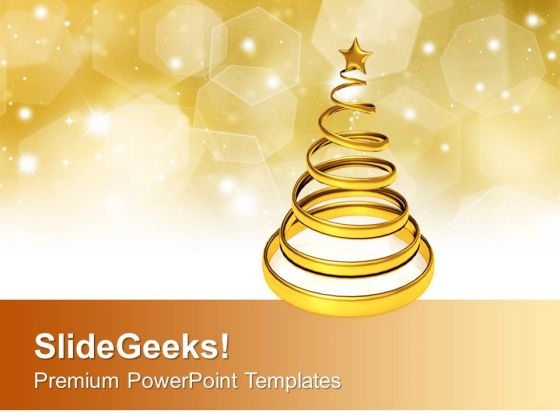 Detail Background Ppt Gold Nomer 24