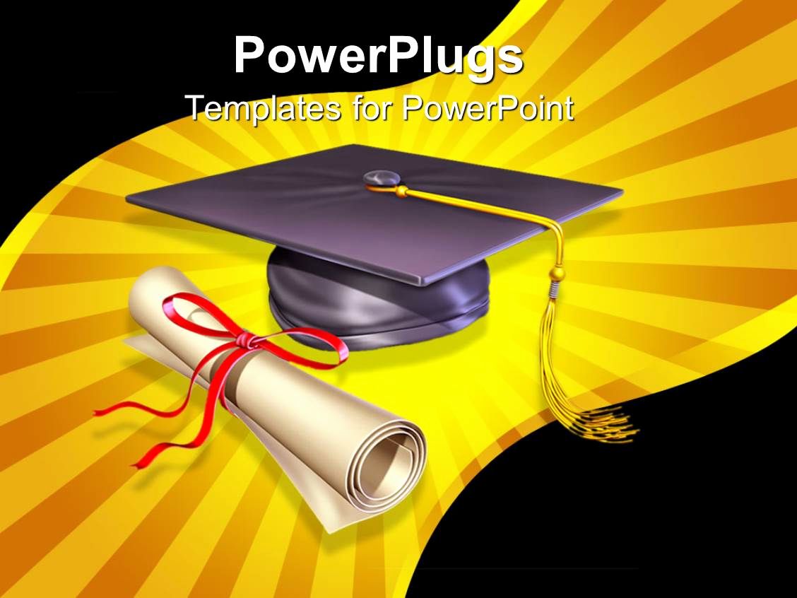 Detail Background Ppt Graduation Nomer 14